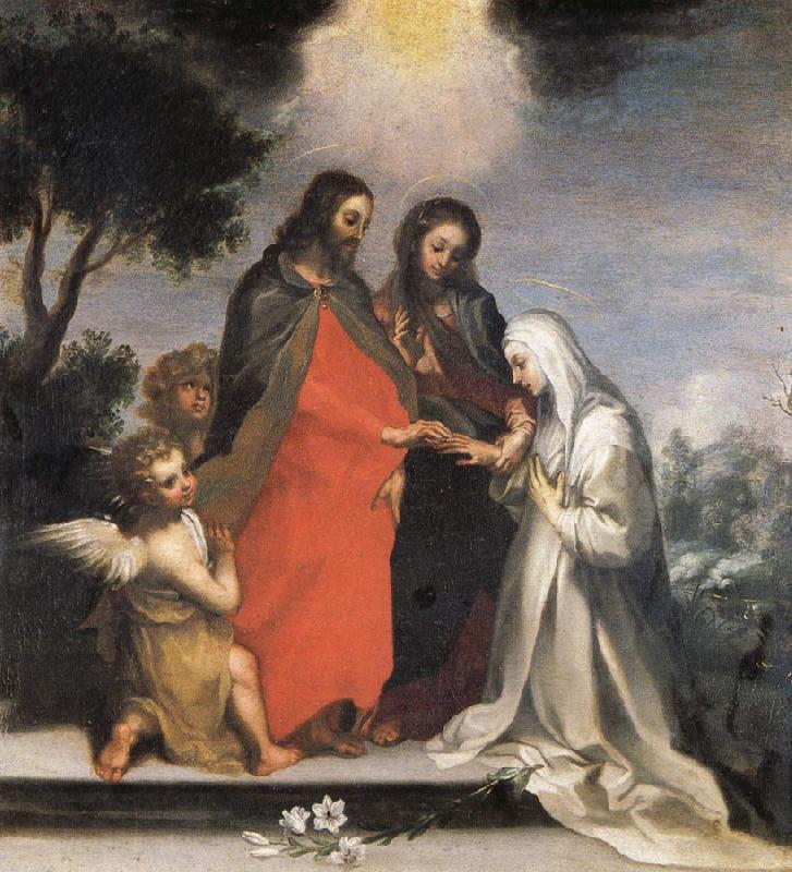 Francesco Vanni The Mystic Marriage of St.Catherine of Siena